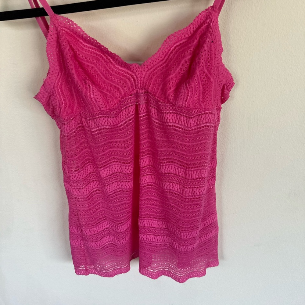 Cosabella Fuchsia Lace Camisole